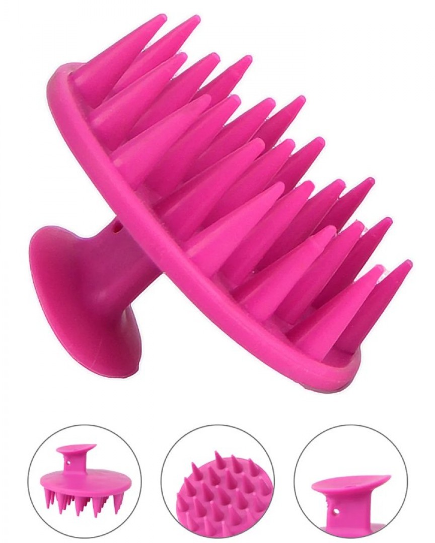 Yumuşak Silikon Uçlu Kedi ve Köpek Tarağı – Kullanımı Kolay Silikon Taraklar, Kedi Silikon Tarak Masaj Tarağı Modeli, Yumuşak Dokulu Silikon Kedi Tarağı  ATAPET (Pembe)
